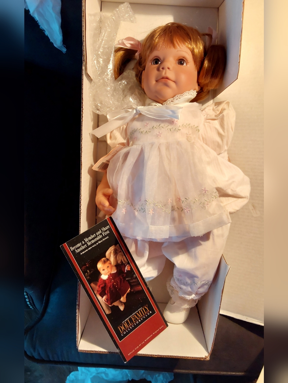 VINTAGE LEE MIDDLETON VINYL DOLL "BUTTERFLY KISSES" SPECIAL MILLENNIAL EDITION